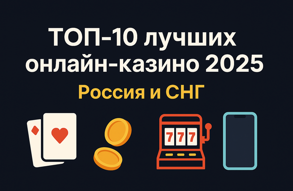 Топ ₪10+ КАЗИНО-ОНЛАЙН ЗА 2025__ Год : Список РЕйТинга