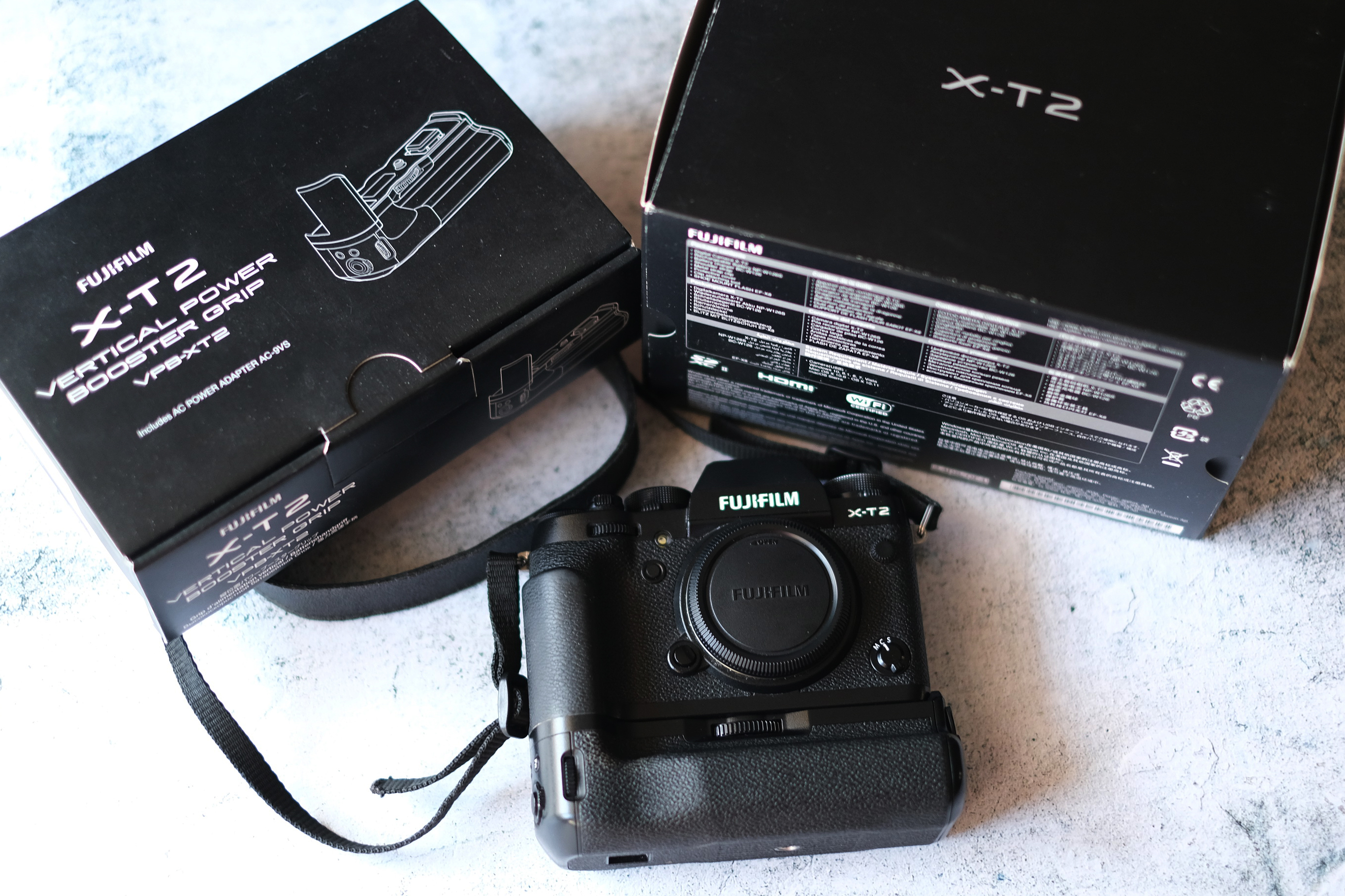 Fujifilm X-T2 Body с Fujifilm VPB-XT2