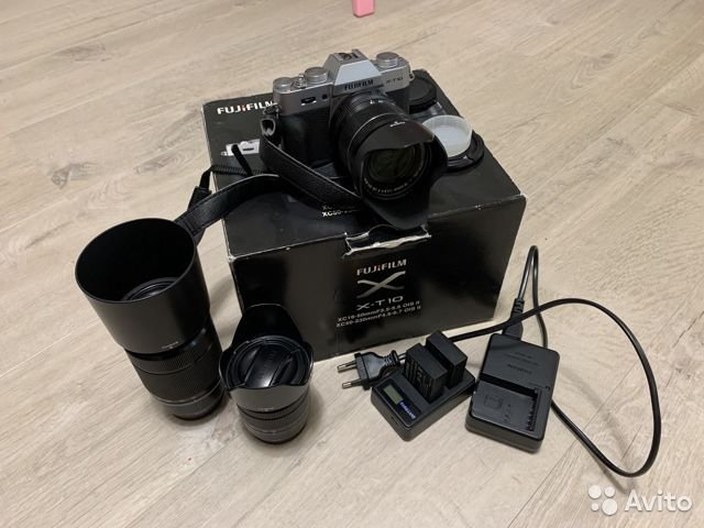 Fuji X-T10 Double kit (16-50+50-230)