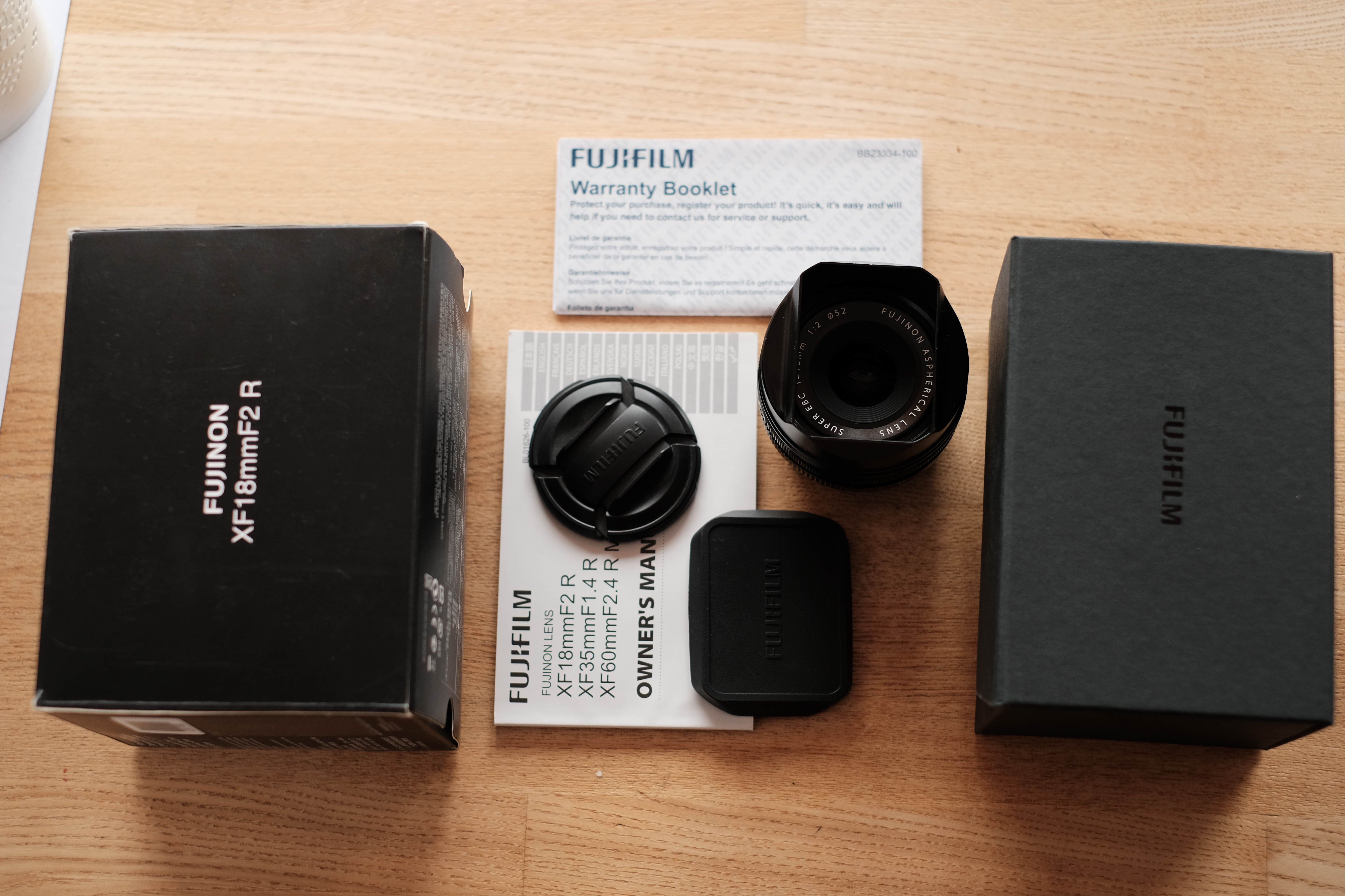 Fujifilm XF 18 mm F2