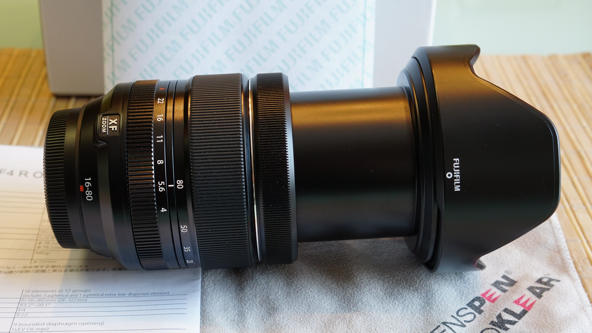 FUJINON XF 16-80mm F4 R OIS WR - ПРОДАНО !