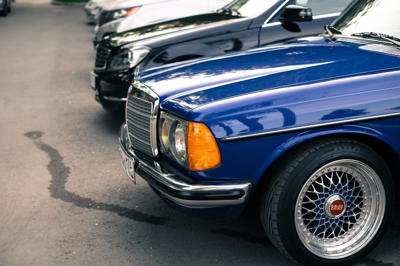 Мой W123