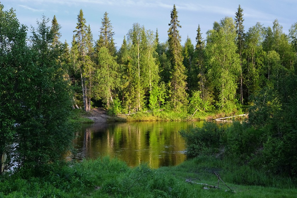 на границе Мурманской области и Карелии