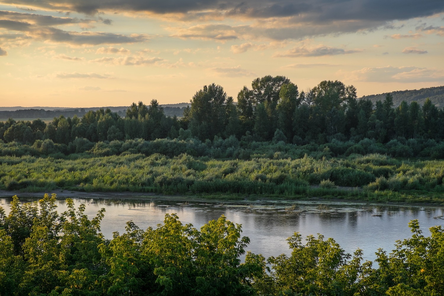 Вечер.