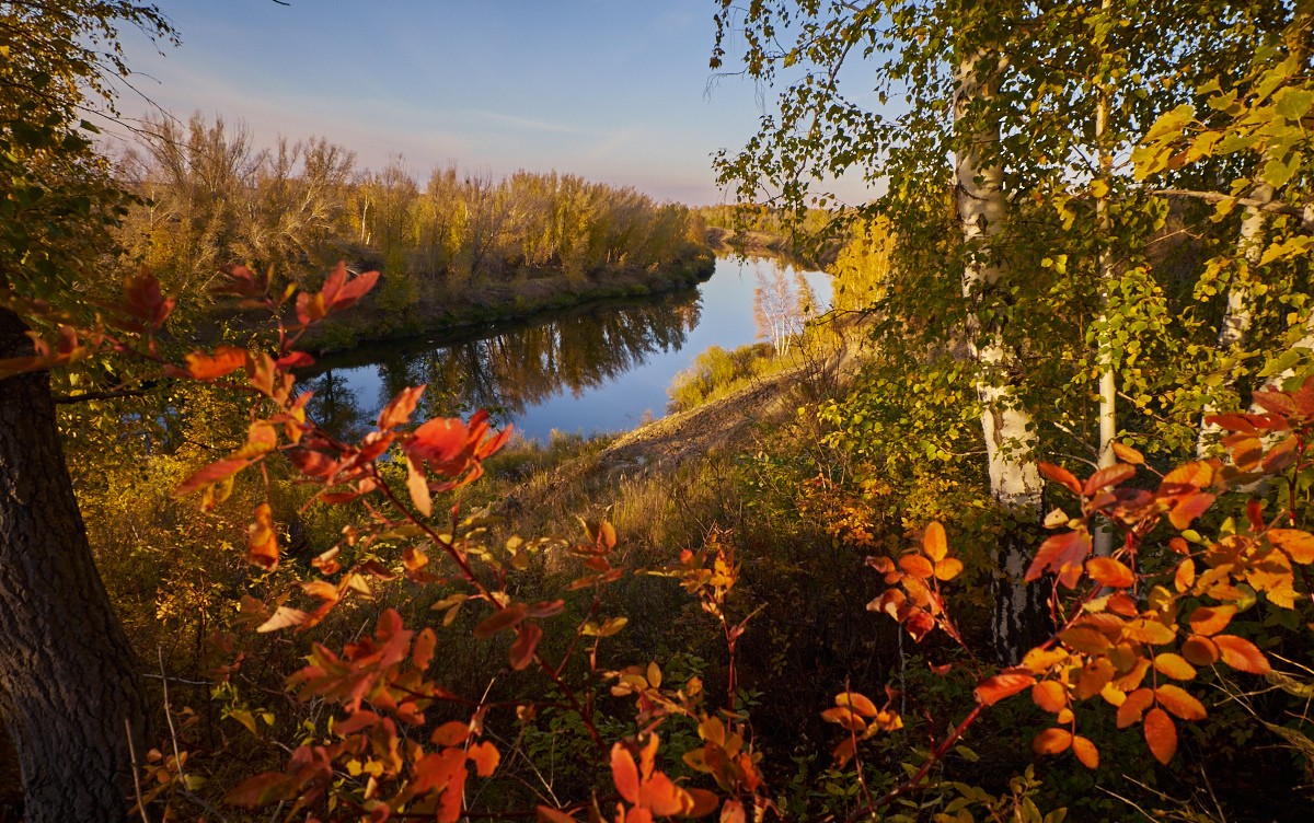 Осень в казахстане