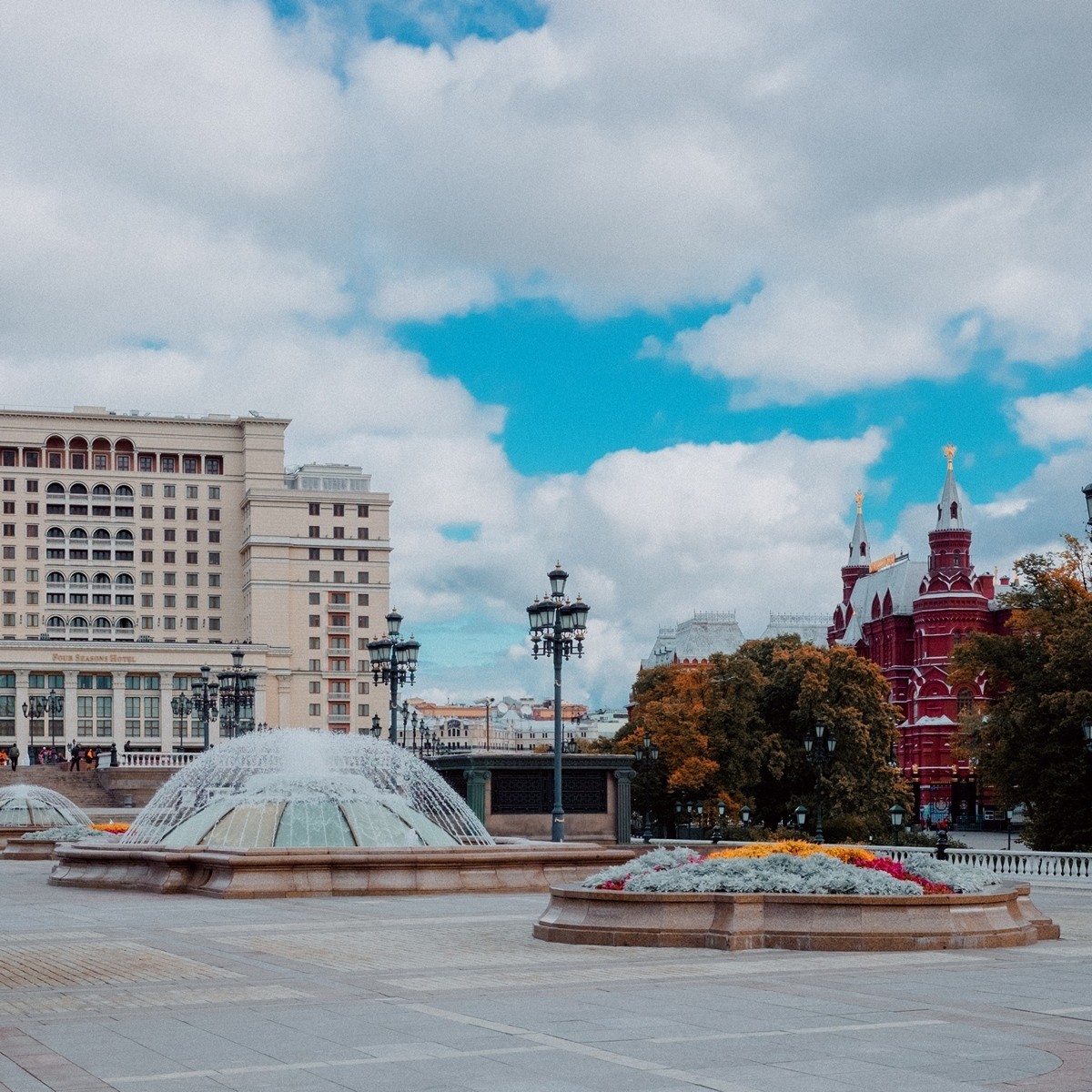 Осень в Александровском саду