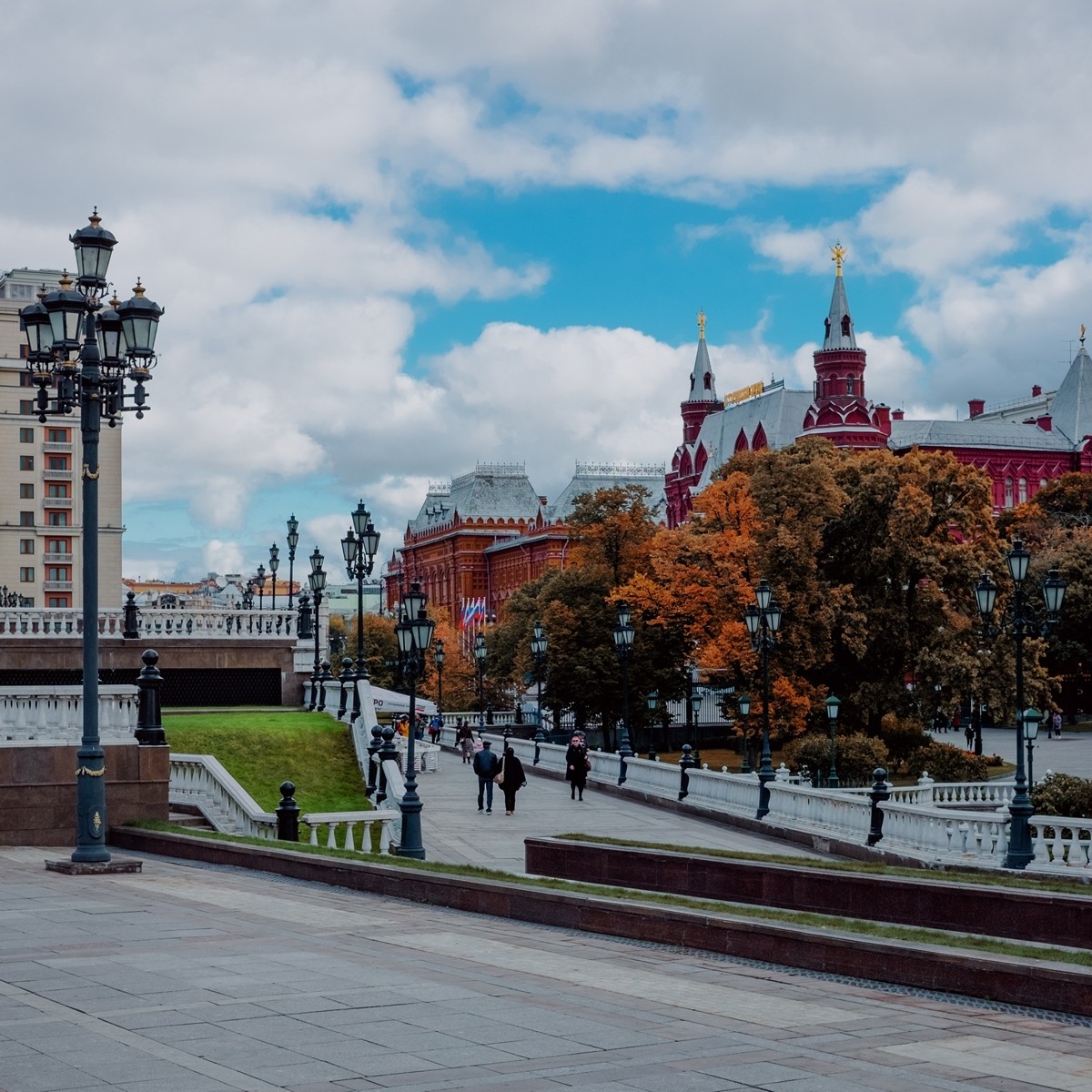 Осень в Александровском саду