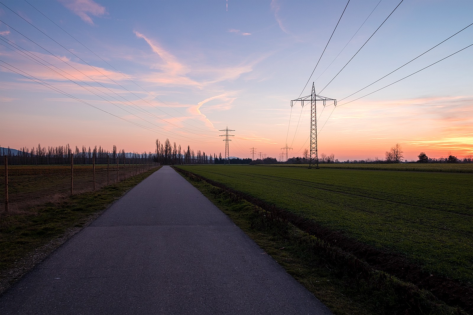 Sunset Karlsruhe