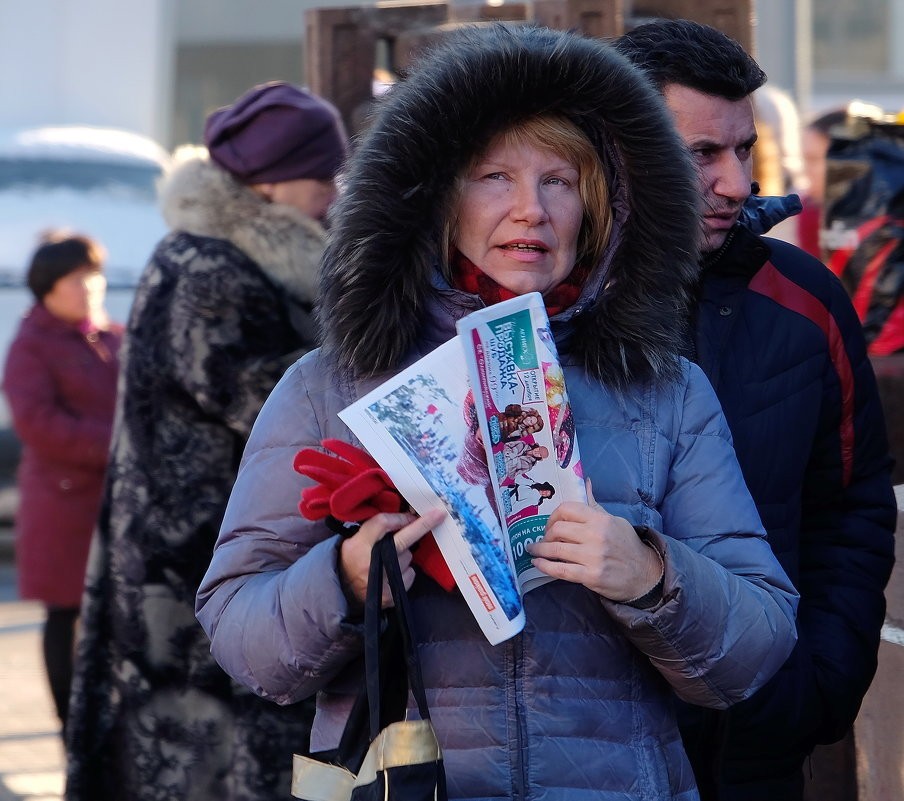 Городские зарисовки. Современники и современницы.