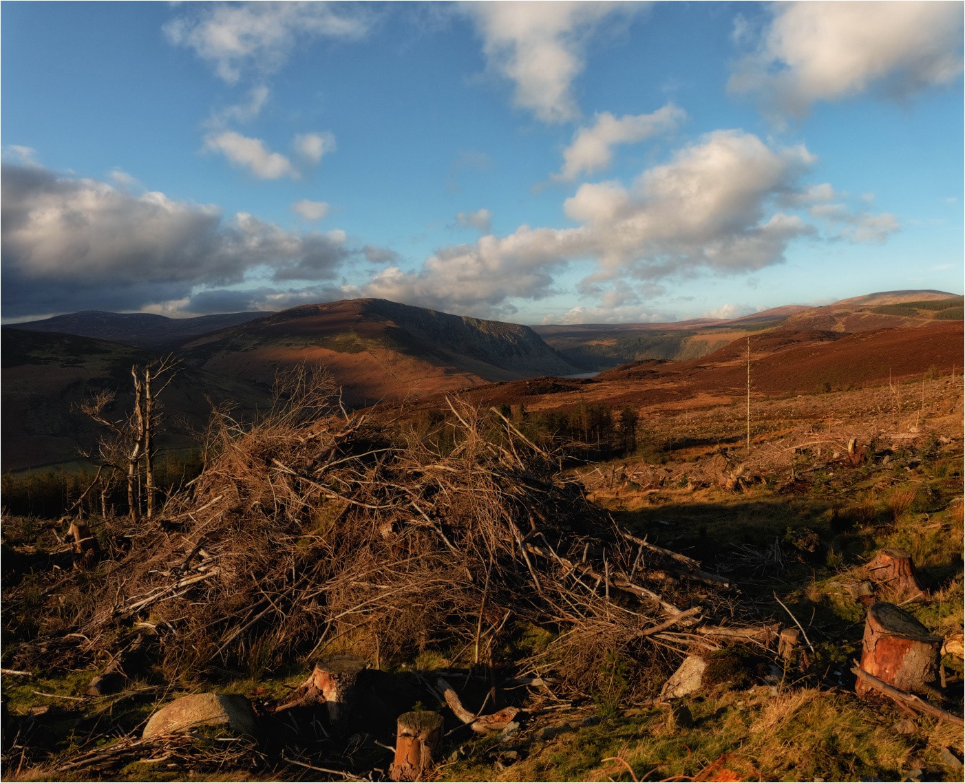 ...Luggala range...