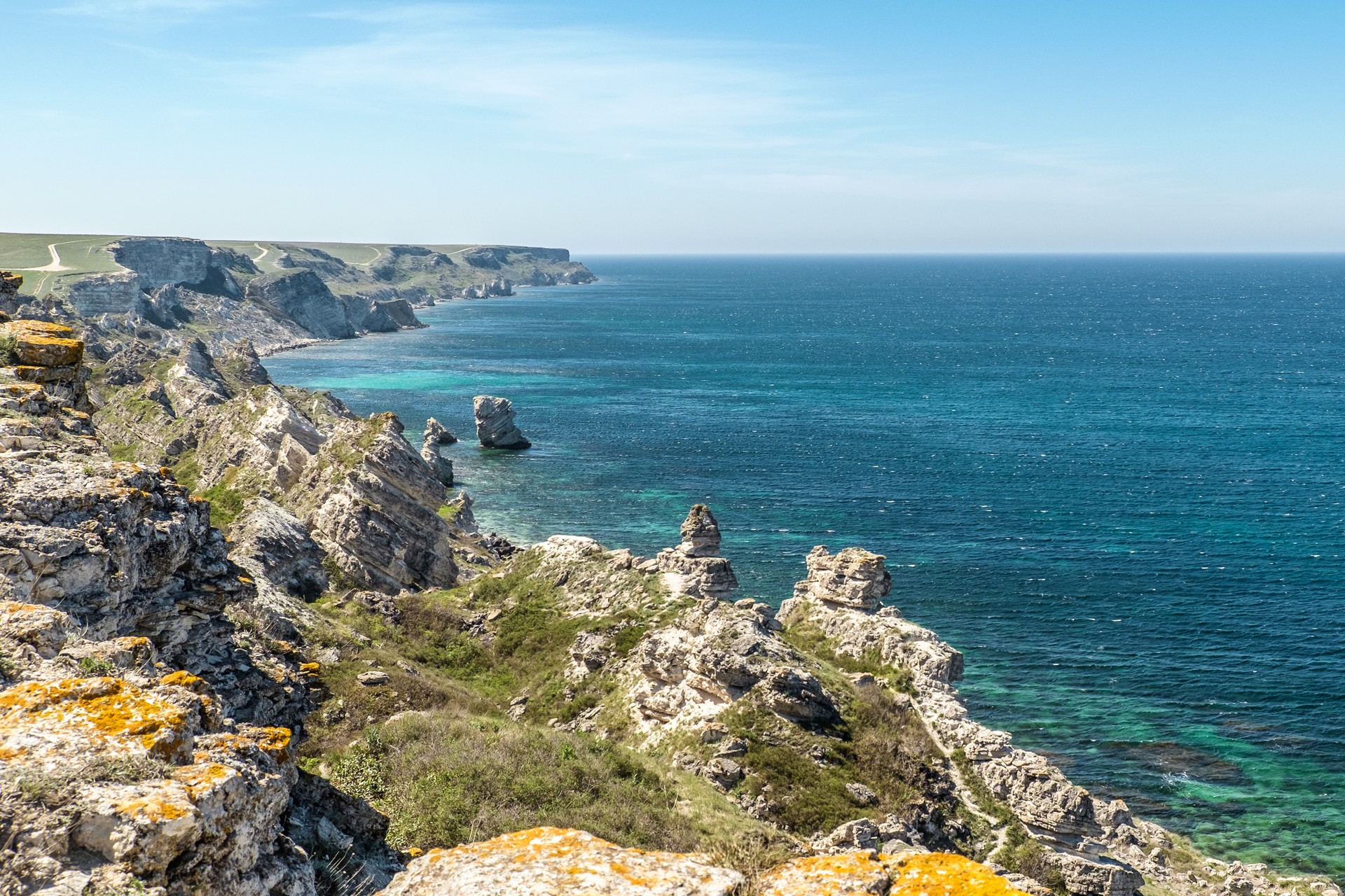 Крым, мыс Тарханкут, Джангуль