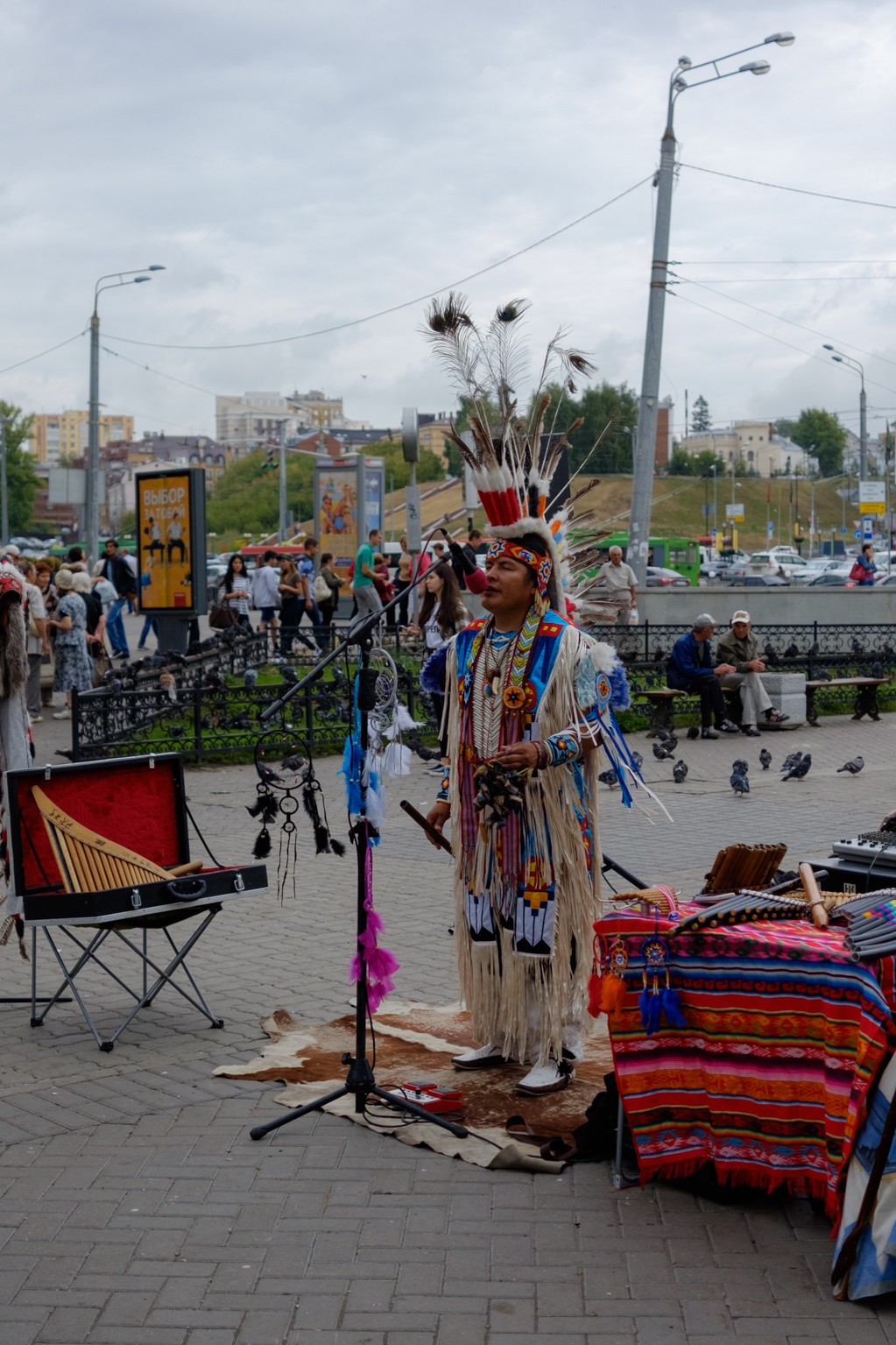 Уличные артисты (г. Казань)