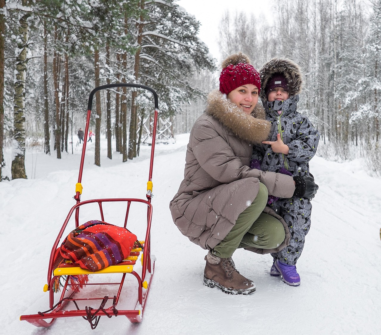 Снежная прогулка