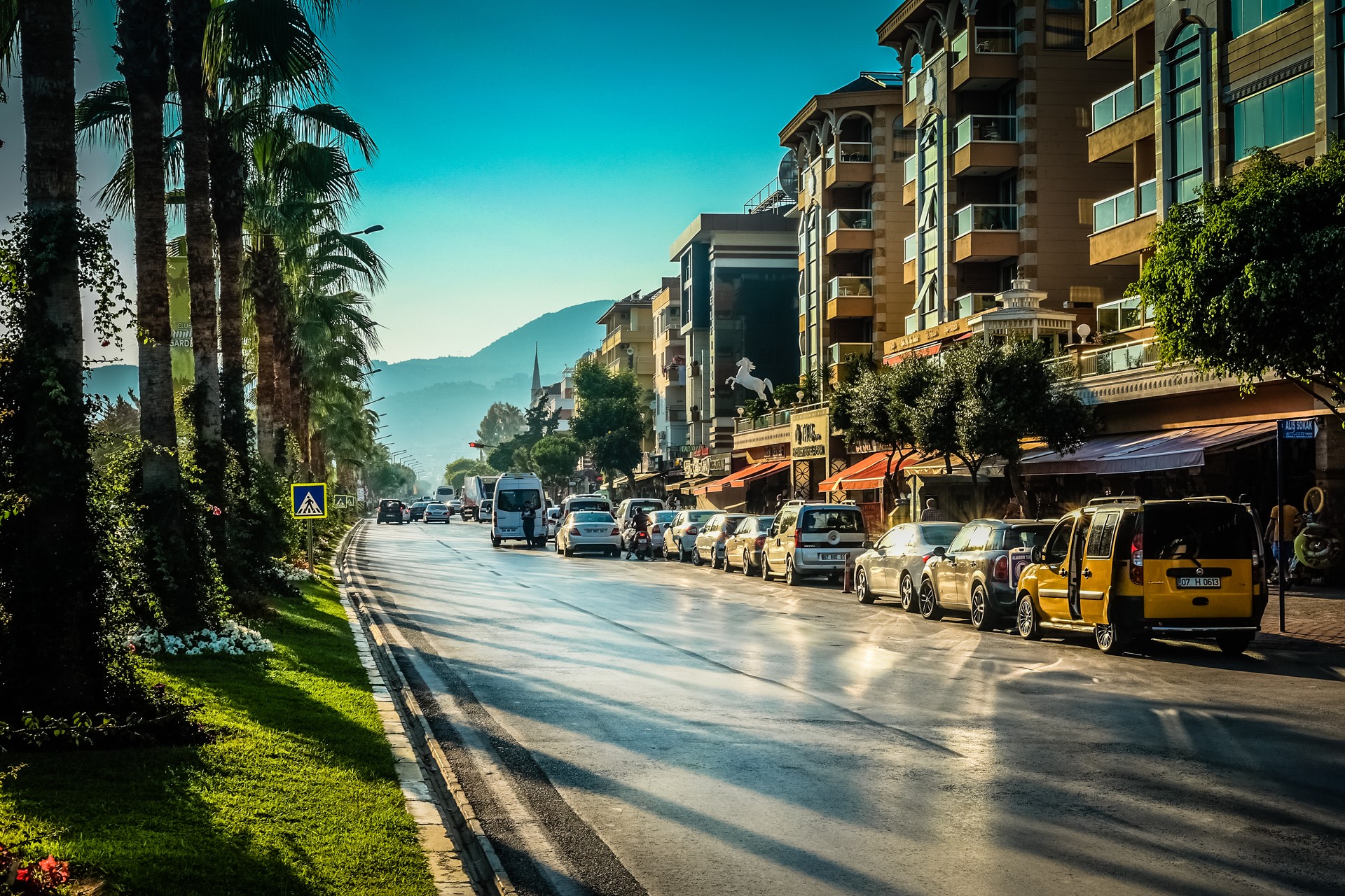 жаркий вечер в Alanya