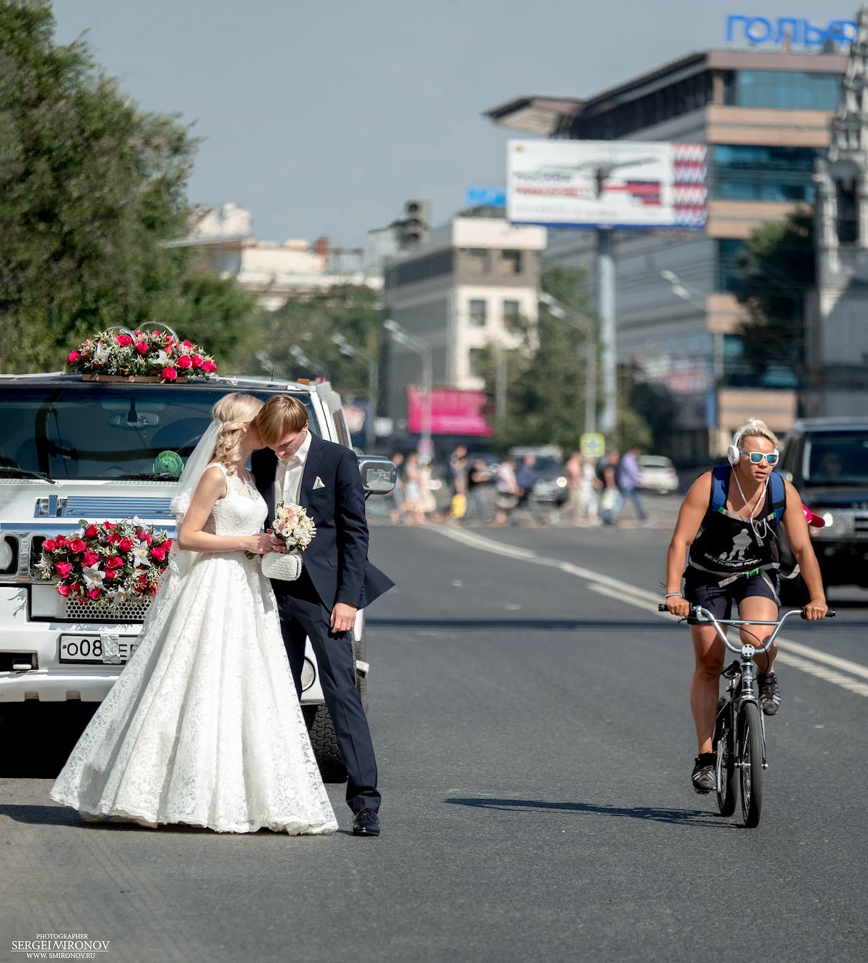 на улицах Москвы