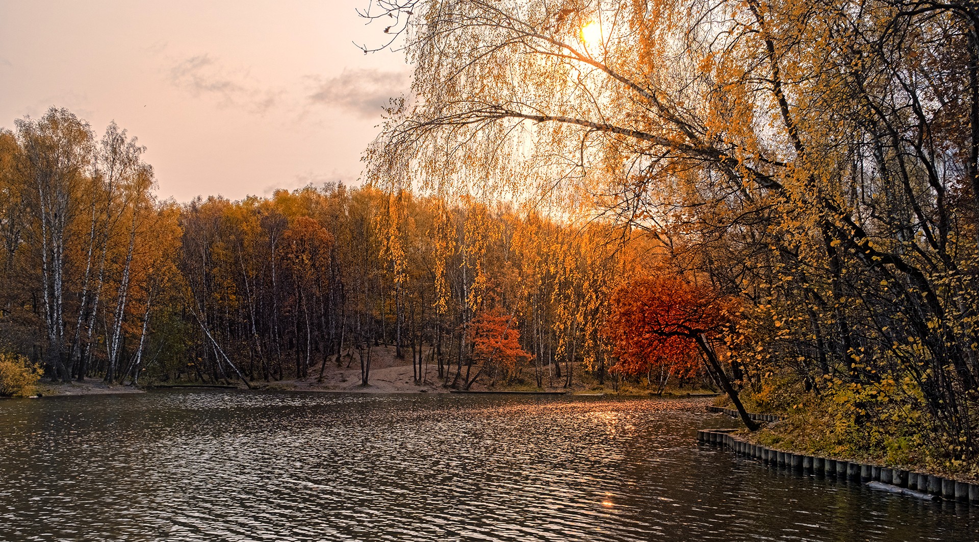 Осеннее солнце