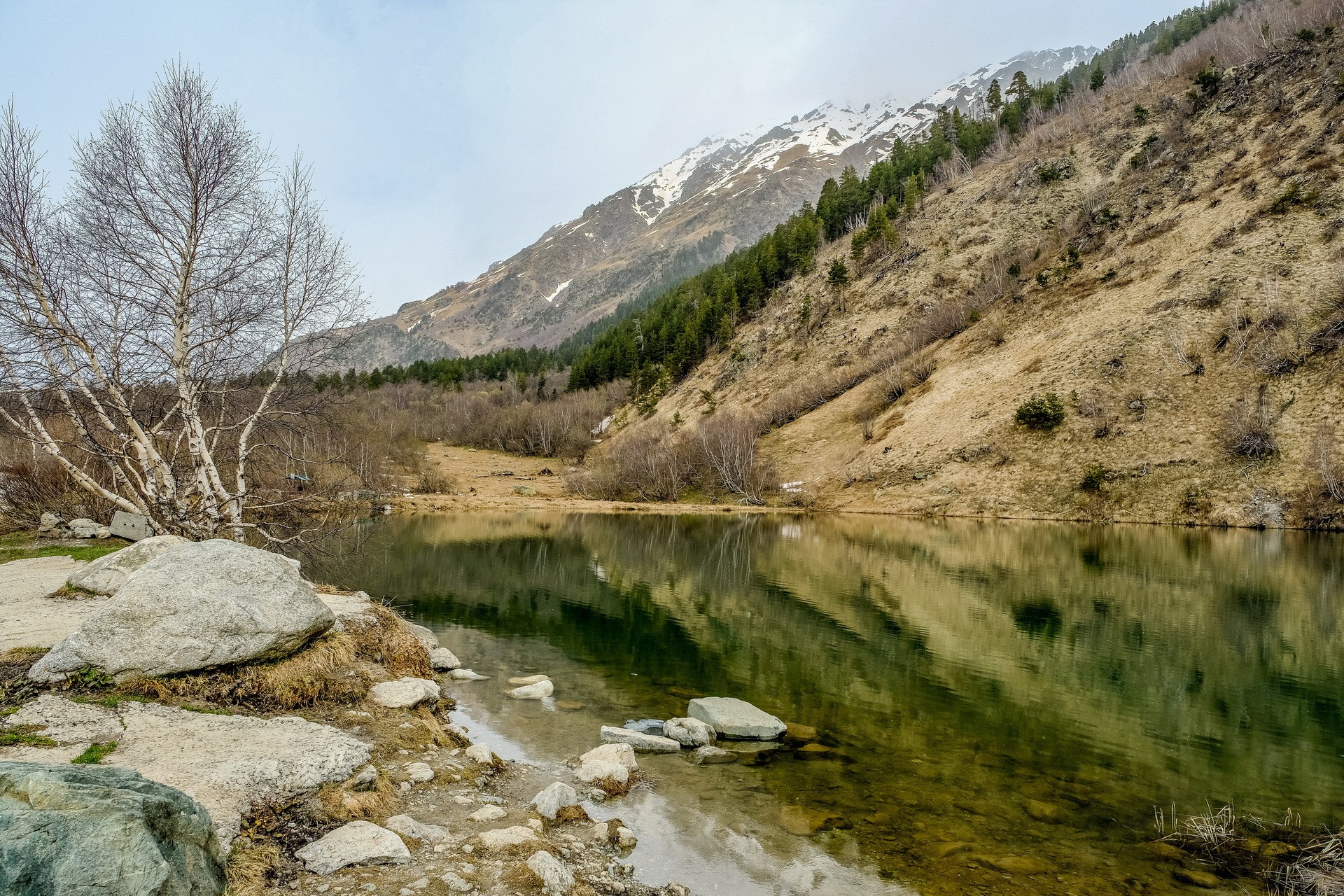 Тебердинский заповедник,озеро Туманлы-Кель