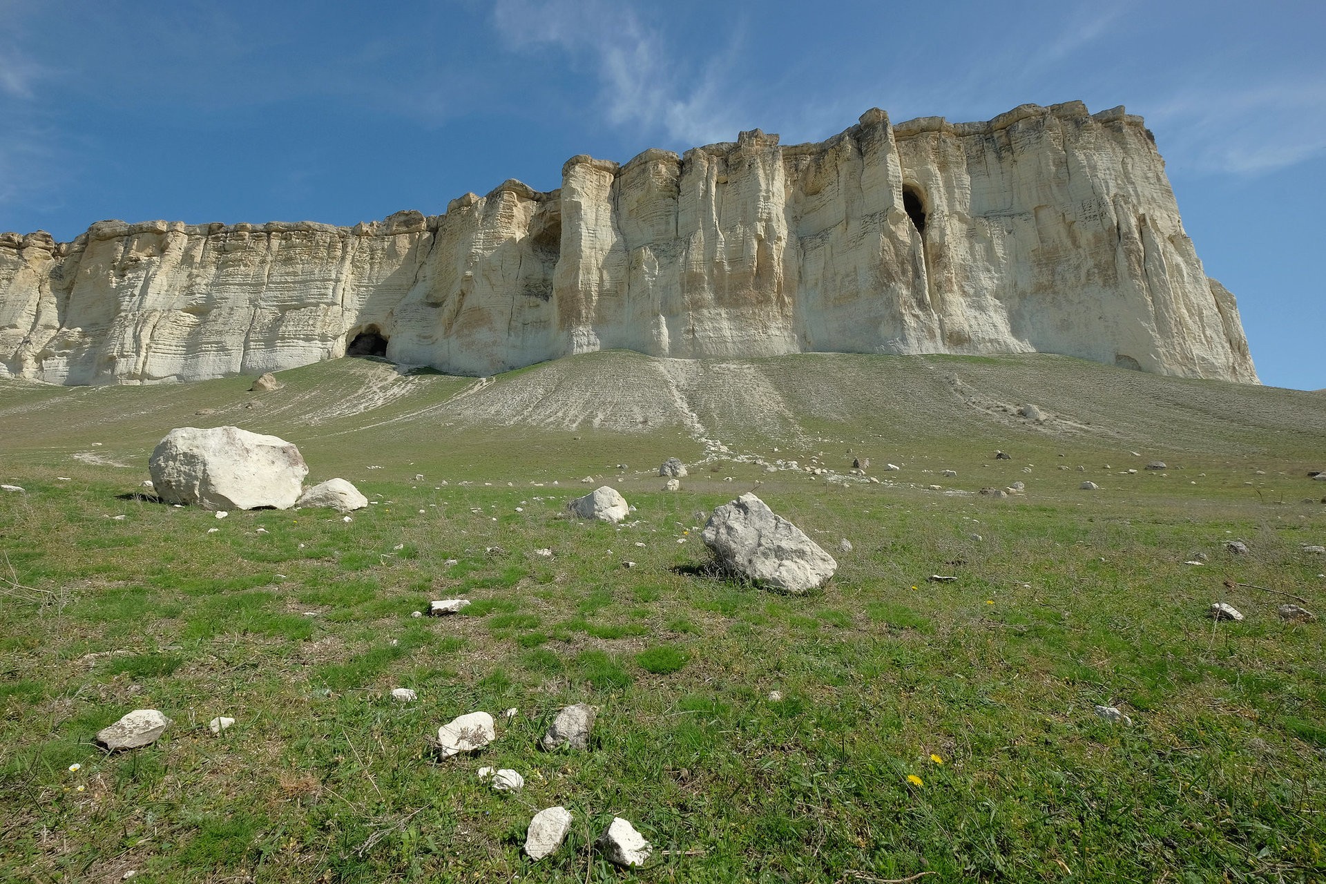 Белая скала, Крым