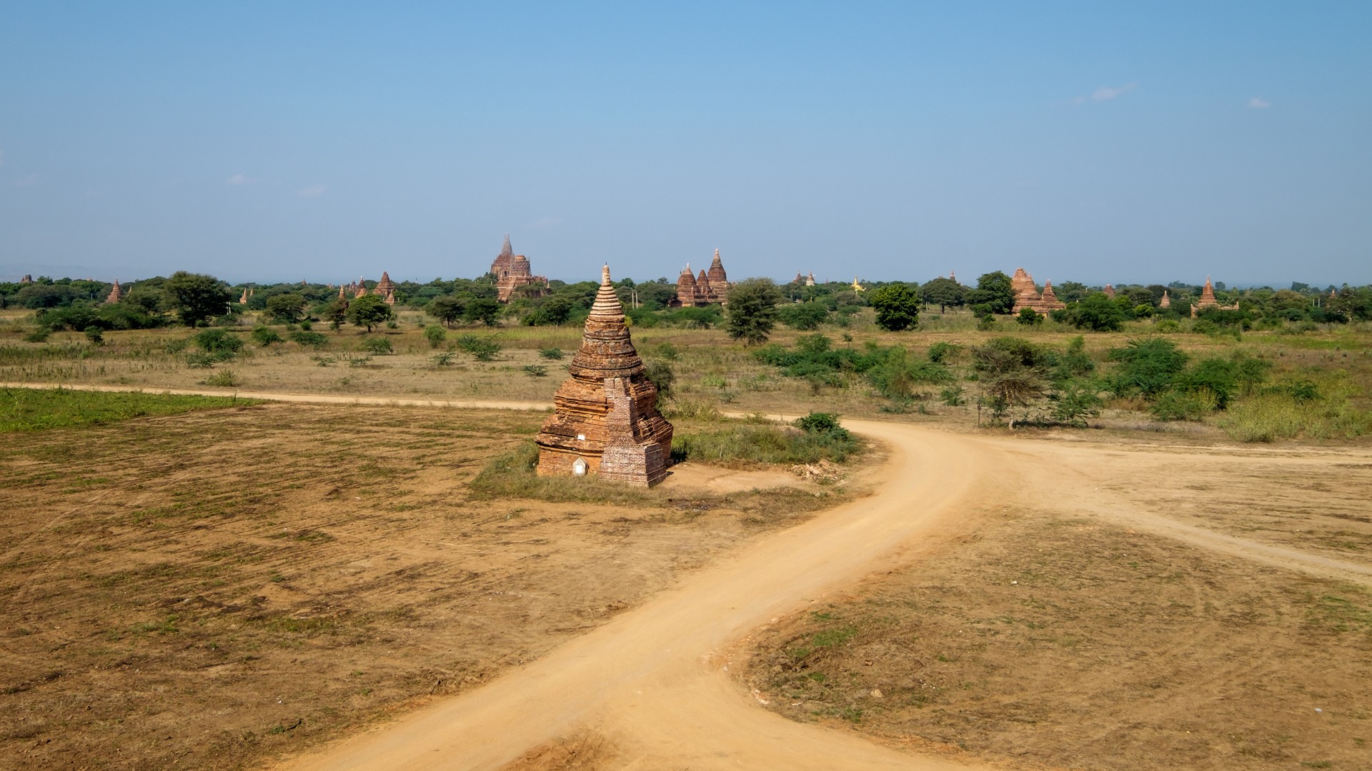 Баган. Панорама