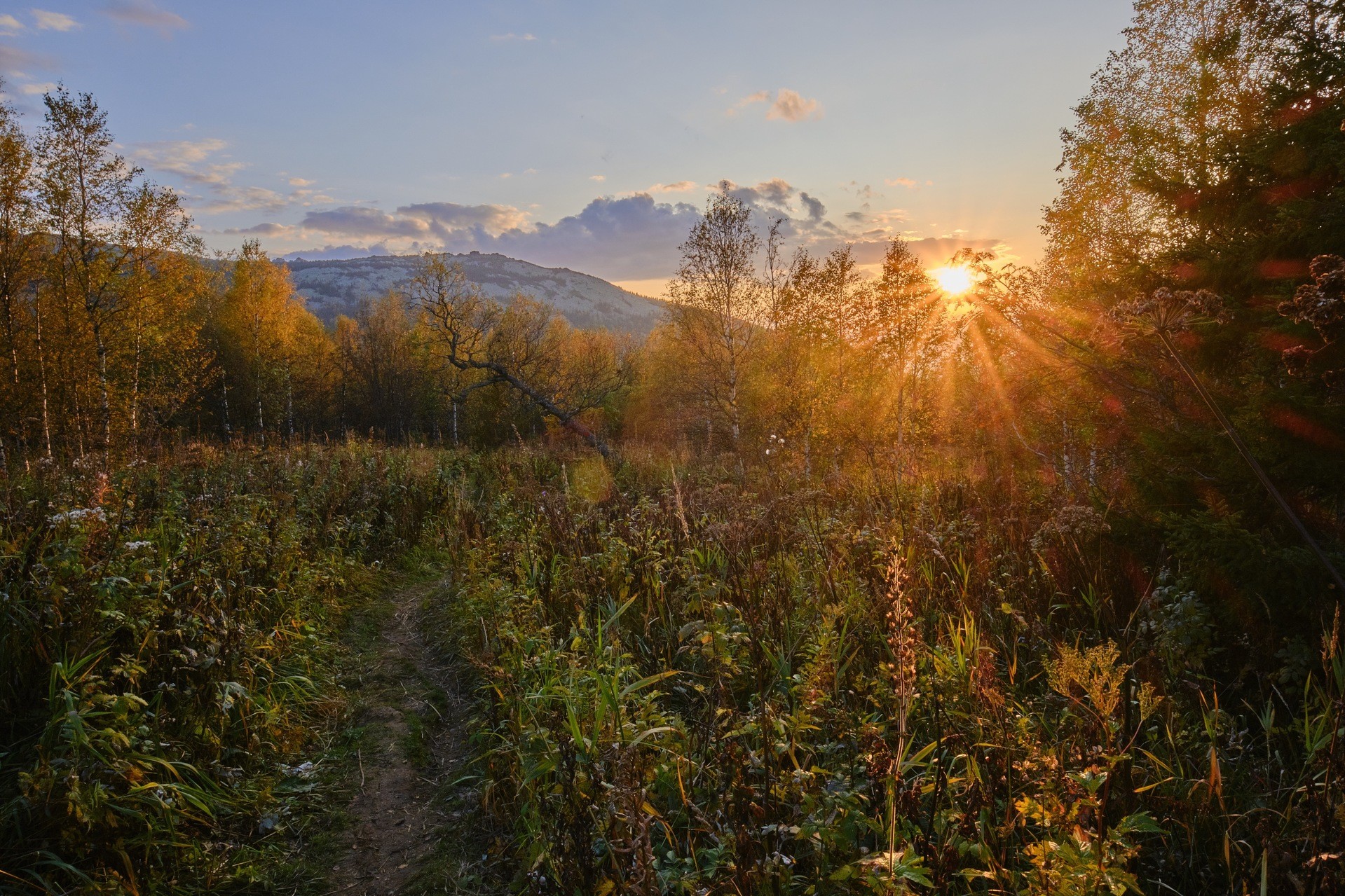 Уральский закат