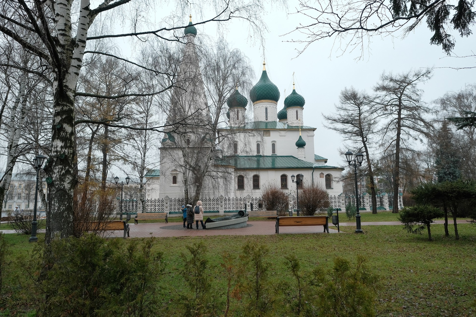 Дождливый день в Ярославле