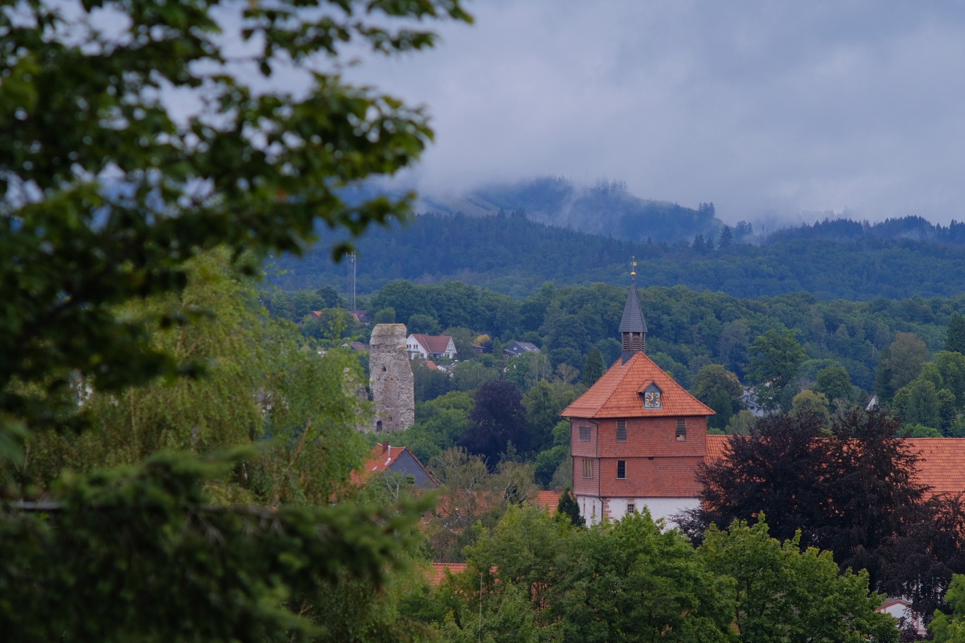 Harz nach dem Regen