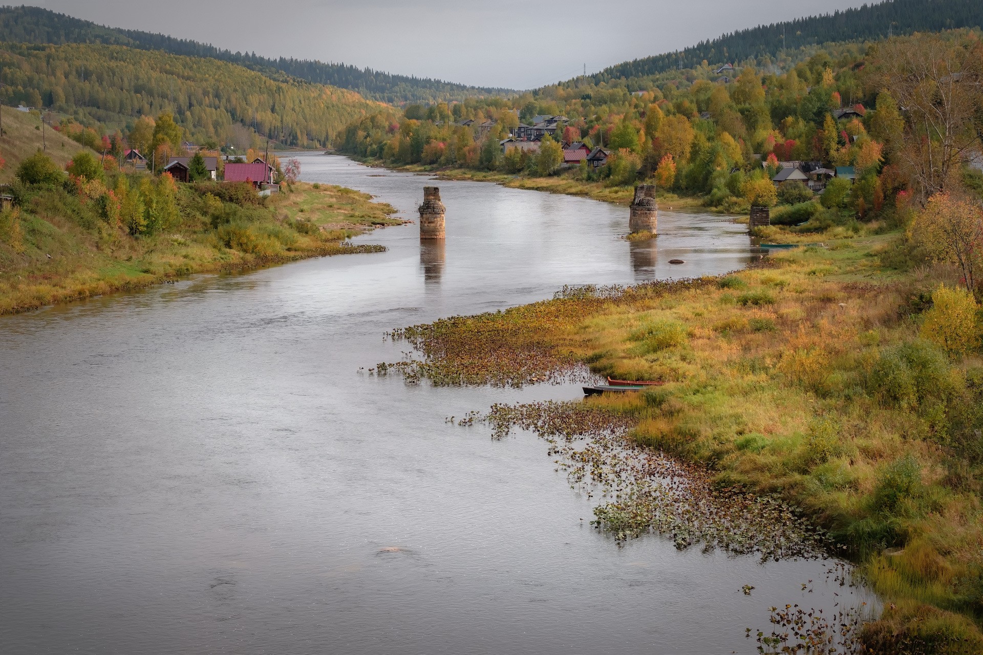 Усьва в осеннем