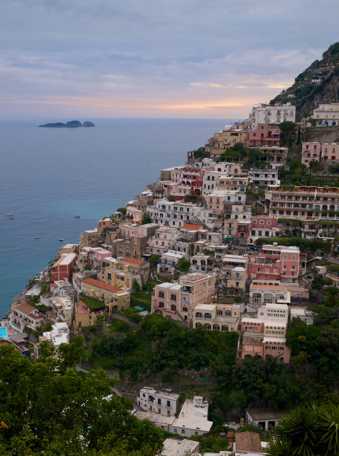 Positano sunset