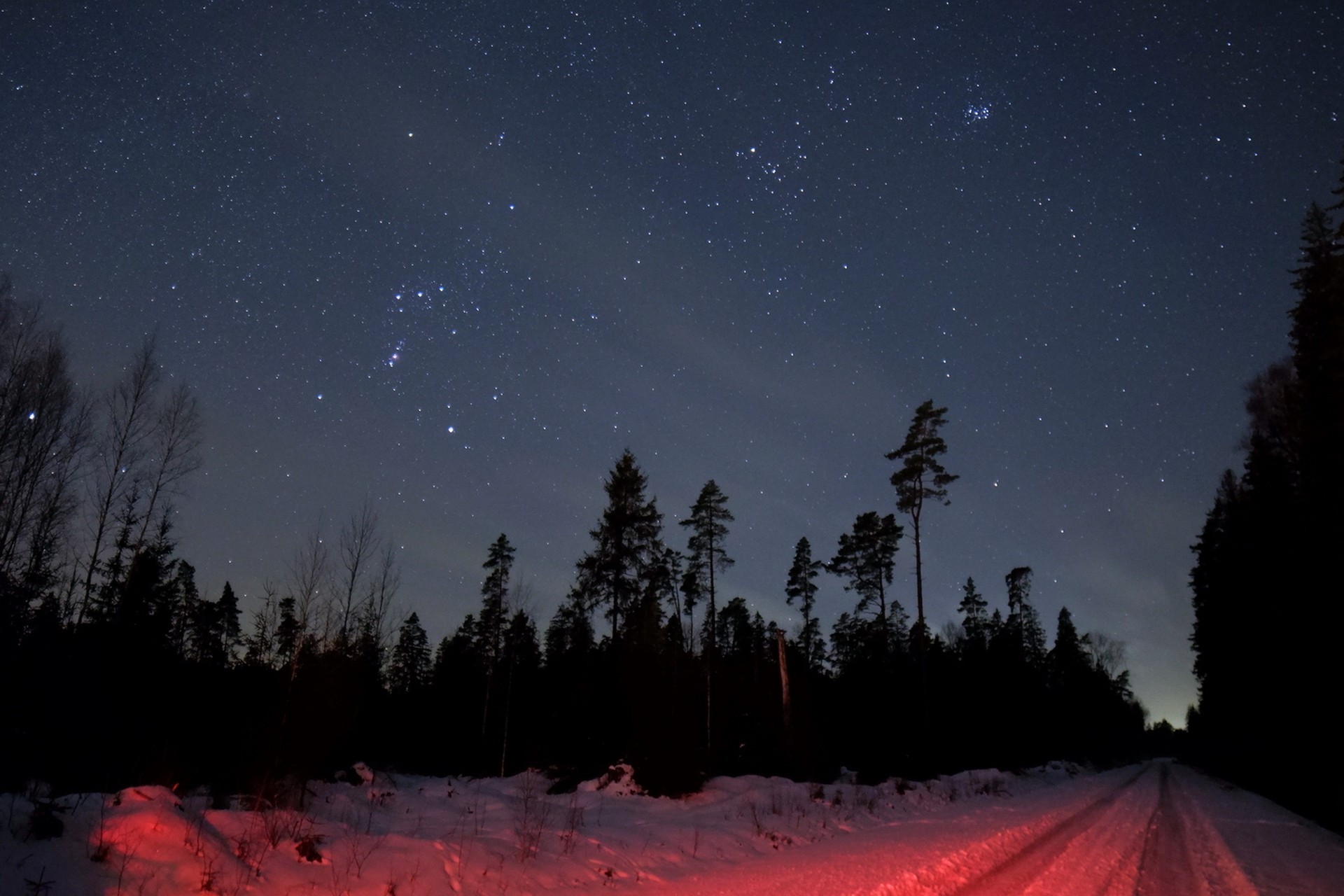 Orion + M45, 02.2022