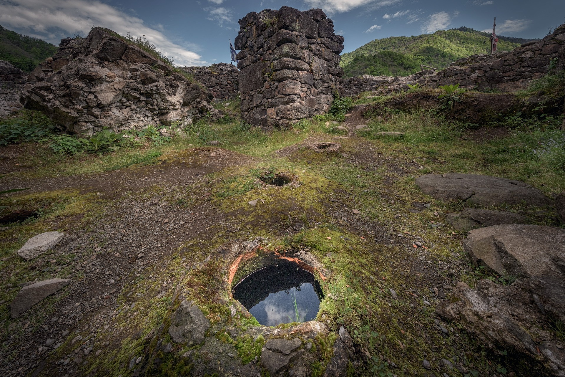 Kvevri In The Gvara Fortress