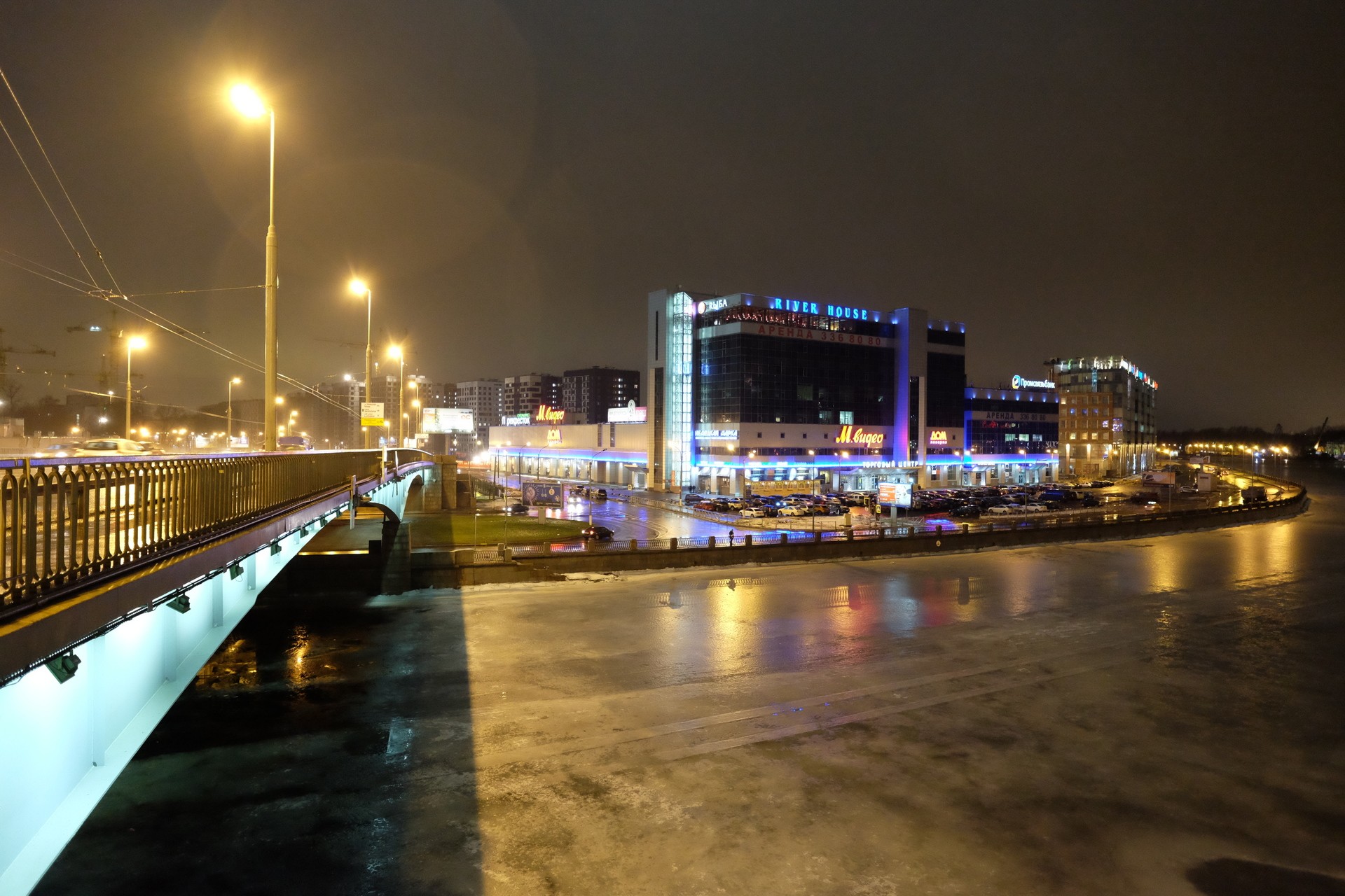 Выборгская набережная Кантемировский мост