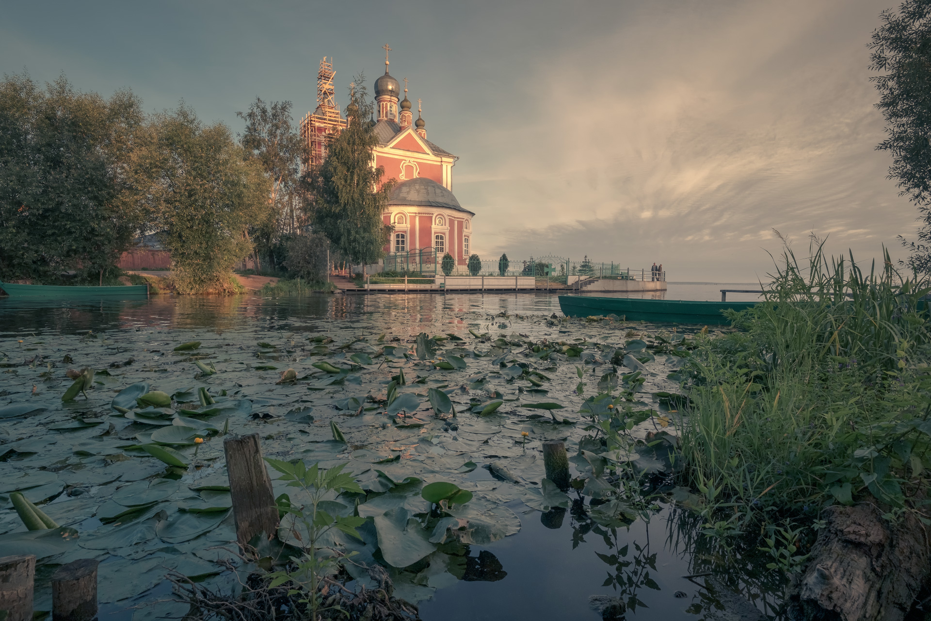 Переславль Залесский река Трубеж 50 е